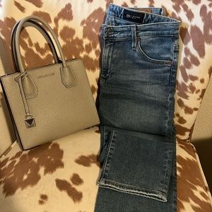 AG Los Angeles Prima Crop Cigarette Leg